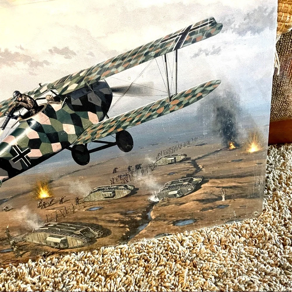 NEW Heavy Duty Steel Army Airplane Metal Sign